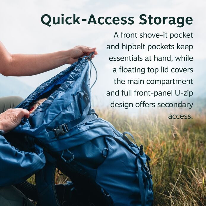 Kestrel™ LT 65 Backpacking Pack - US 5607