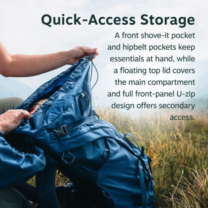 Kestrel™ LT 65 Backpacking Pack - US 5607