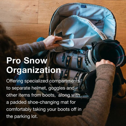 Mountain Bound Ski & Snowboard Boot Backpack Plus - US 8741
