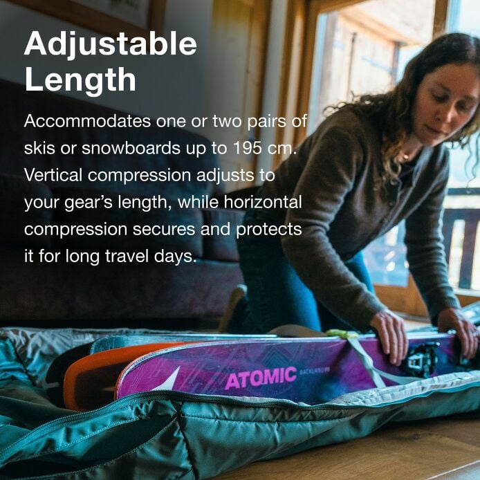Mountain Bound Ski & Snowboard Roller Bag - US 7505